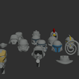 ALL.png 🤺 LEGO-Style Helmet Collection Minifigure Helmets