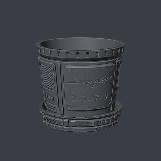 Maceta Cyberpunk 2077 15cm