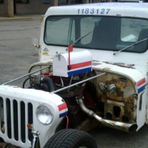 mailbox blower hat 3D model