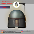 BobaFett3.png Boba Fett Helmet/ Book Of Boba Fett Helmet 3d digital download