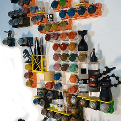 wallex.png Rack It Up - modular paint rack