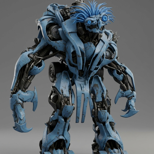 Braines Transformers 3D model by GubaForge3D