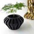 misprint-8069.jpg The Hino Planter Pot with Drainage | Tray & Stand Included | Modern and Unique Home Decor for Plants and Succulents  | STL File
