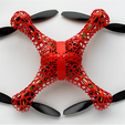 download.png Free STL file Skeleton X-14 Quadcopter・3D printer model to download