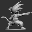 GK003.png Son Goku Fan Art for 3DPrint 3D print model