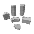 commericalpack2.png 0MEGA TECH Pacchetto commerciale 2 (elementi di scenario per wargame compatibili con Battletech)