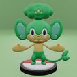 Pansage3.jpg Pokemon nº 511 Pansage