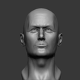 9.png Male Bust 3D - printing ready model.