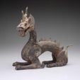 45482f352d96cc0ec2f723bbe56dde36.jpg COLLECTIBLE Ancient dragon after sculpture from 400-600 CE