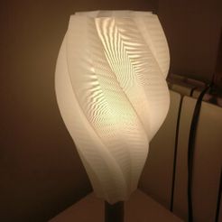lampshade-2.jpg SCAD-Datei OpenSCAD Lampenschirm aus einer Vase remix kostenlos・Vorlage für den 3D-Druck zum herunterladen, cultured