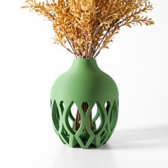 DSC04294.jpg The Kova Short Vase, Modern and Unique Home Decor for Dried and Preserved Flower Arrangement
