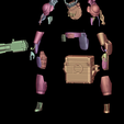 blender_ggtw4Bgti0.png Deadlock Cosplay Wrecker Default costume Valve's Deadlock Full armor and weapon Revolver Hell Gun Shotgun Sword Saber Cosplay Kit , kitbash ALl in one