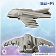 4.jpg Warpstorm Reaper fighter spaceship (3) - Future Sci-Fi SF Post apocalyptic Tabletop Scifi Wargaming Planetary exploration RPG Terrain