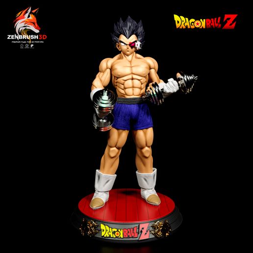 🐉 Vegeta Dragon Ball STL 3D Printing・ 3D File for 3D printing
