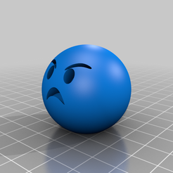 06371c0e-da7e-47ba-9222-5e76de44bc70.png Free 3D file ANGRY EMOJI・3D printing idea to download