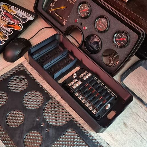 💭 1966 VALIANT/BARRACUDA custom dashboard panel-3d priantable STL・ STL ...