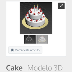 Screenshot_2019-12-11-06-55-10.png 3D file Cake・Model to download and 3D print