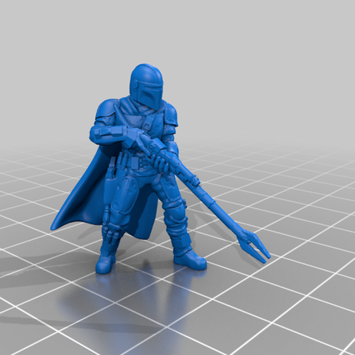 3D printed Mandalorian flower pot!