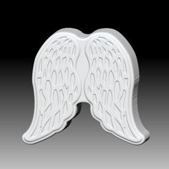 Wings.jpg Archivo STL ALAS CHAMPÚ SÓLIDO Y MOLDE PARA BOMBA DE JABÓN・Plan de impresora 3D para descargar