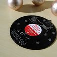 2_record.jpg Christmas Songs Old Records | Christmas Decorations | Xmas Gift Present | Let It Snow | Jingle Bell Rock | Easy to Print | Vtau Design