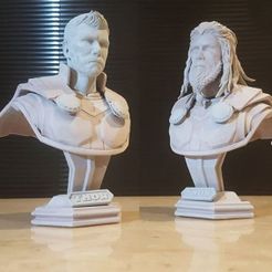 Capture.JPG Archivo STL Thor Bust Avenger 4 busto - 2 cabezas - Infinity war - Modelo de impresión en 3D de final de juego・Modelo de impresión 3D para descargar