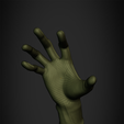 Hand_Wednesday_random6.png Wednesday Addams Family Hand for Cosplay 3D print model
