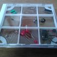 Customizable CD/DVD case organizer