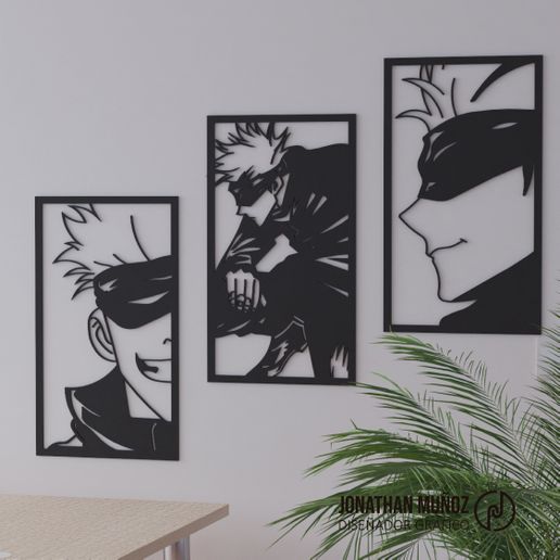 Archivo OBJ Gojo, Jujutsu Kaisen 🧒 ・Objeto de impresión 3D para ...