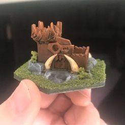 b1b5656f1aec881e00d40a9dc26c14cb_display_large.JPG Free STL file Wargaming Hex Tiles / Mighty Empires - Orc / Ork Tiles・Template to download and 3D print