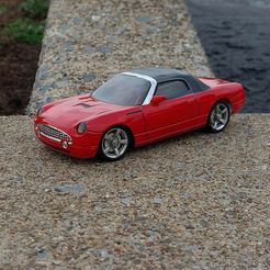 Thunderbird-Front.jpg STL file 02 Thunderbird Body Shell (Xmod and MiniZ)・3D print design to download