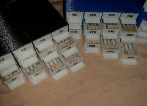 Resistor Storage (Resistor Sorter)