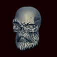 13.png Skull with beard and mustache