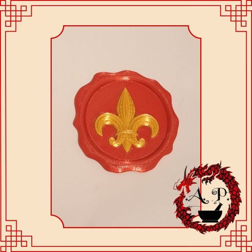 Fleur Lis Purity Seal