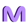 M.stl Letters and Numbers TERMINATOR Letters and Numbers | Logo