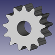 z13.png ANSI 25 // gear wheel // STL file