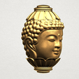 Buddha - Head Sculpture 80mm -A06.png Buddha - Head Sculpture