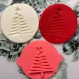 il_1588xN.4222742541_6t08.webp CHRISTMAS - SET X 5 Fondant Cookie Embosser Stamps Icing stamps