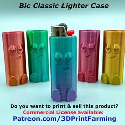 biclighter.jpg STL file Chill Buddy Lighter Case・3D printer model to download