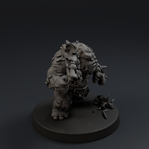 Cave Troll II 3D printable STL miniature