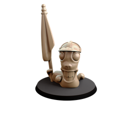 Spectator-1.png STL file Worm Spectator 1・3D printer model to download