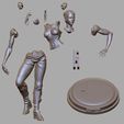 Cut-v.jpg STL-Datei Jolyne Kujo Jojo Bizarre Abenteuer Teil 6・3D-druckbare Vorlage zum herunterladen