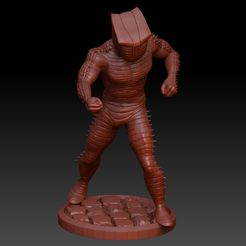 Destroyer_01.jpg Destroyer Chibi Miniature from Thor Movies 3D print model