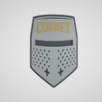 Cornet-1.png Beer coaster - Cornet