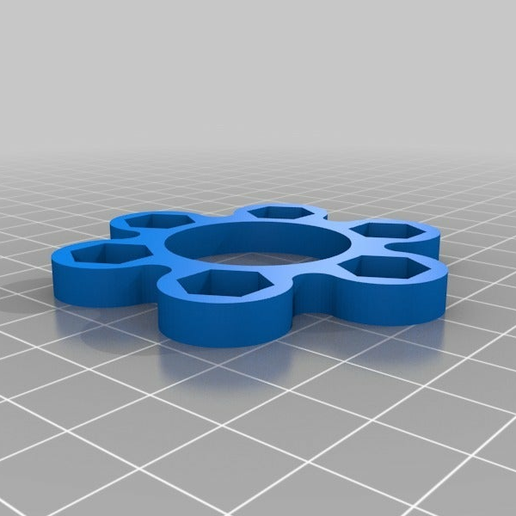 fidget tinkering toy - 3D model önizlemesi