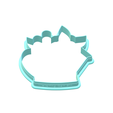 2.png Flower Watering Can Cookie Cutters | STL File