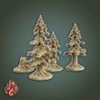 firtrees5.jpg Fichier 3D Sapins・Plan imprimable en 3D à télécharger