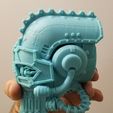 20190923_123746.jpg Free STL file Emperor Titan Head with crew・3D printer design to download
