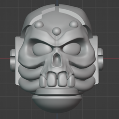 Chaplain-Helm1.png Archivo 3D gratis Gorro de cráneo del Alto Chappy・Diseño por impresión en 3D para descargar
