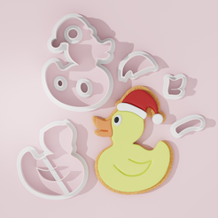 christmas-duck-papaki.png Christmas Duck Cookie Cutter