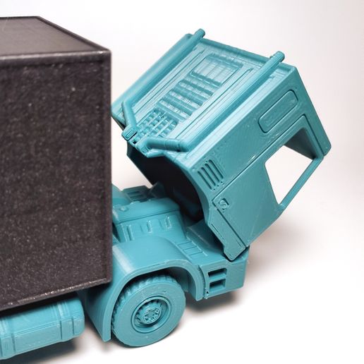 5.jpg Download free STL file Print-in-Place Box Truck Module • 3D printer template, budinavit